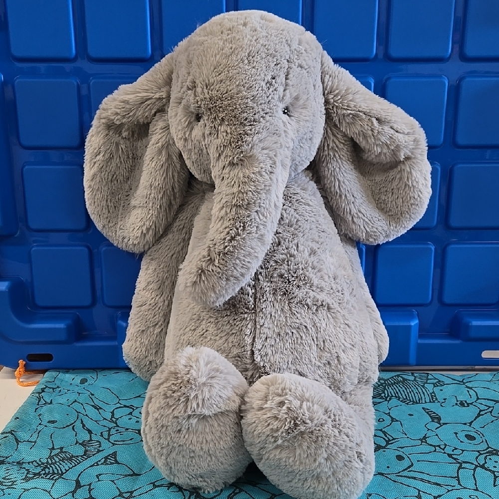 NWT - Jellycat Big Bashful Luxe Elephant Thuddeus